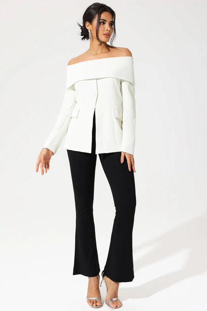 Verona | Chic Off-Shoulder Blazer