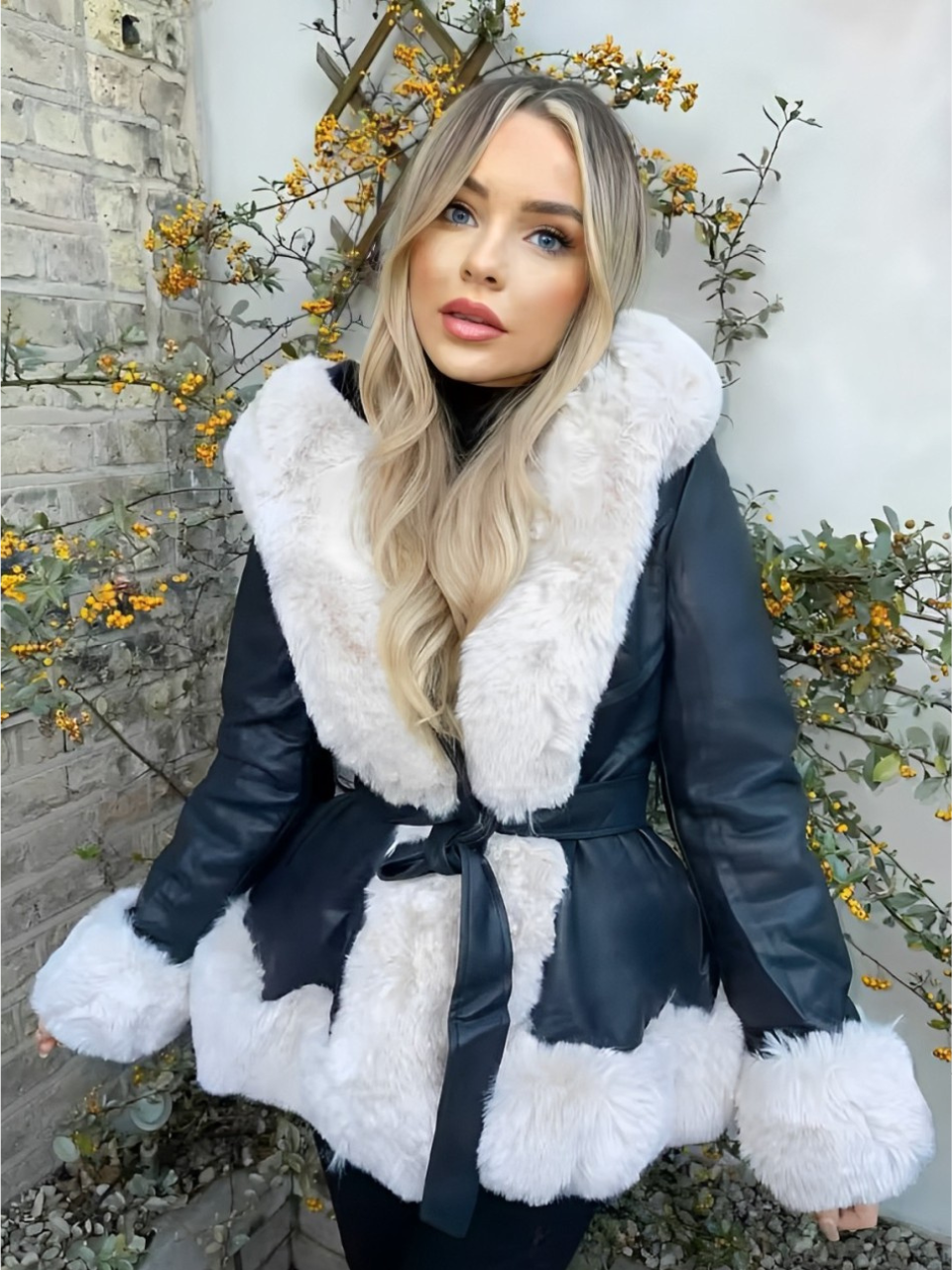 Lina | Faux Fur Winter Coat