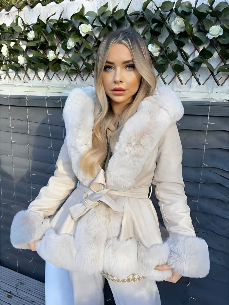 Lina | Faux Fur Winter Coat