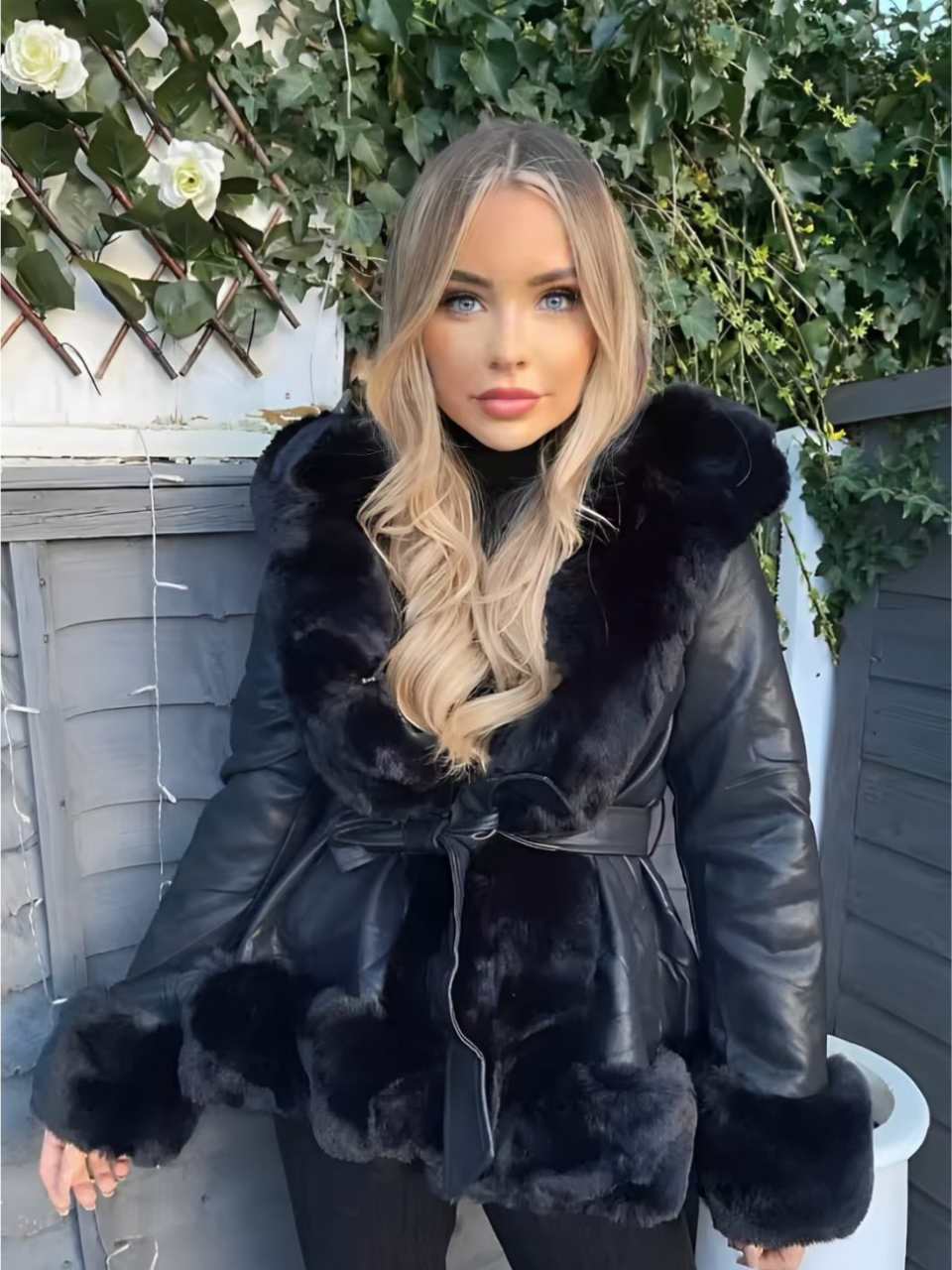 Lina | Faux Fur Winter Coat