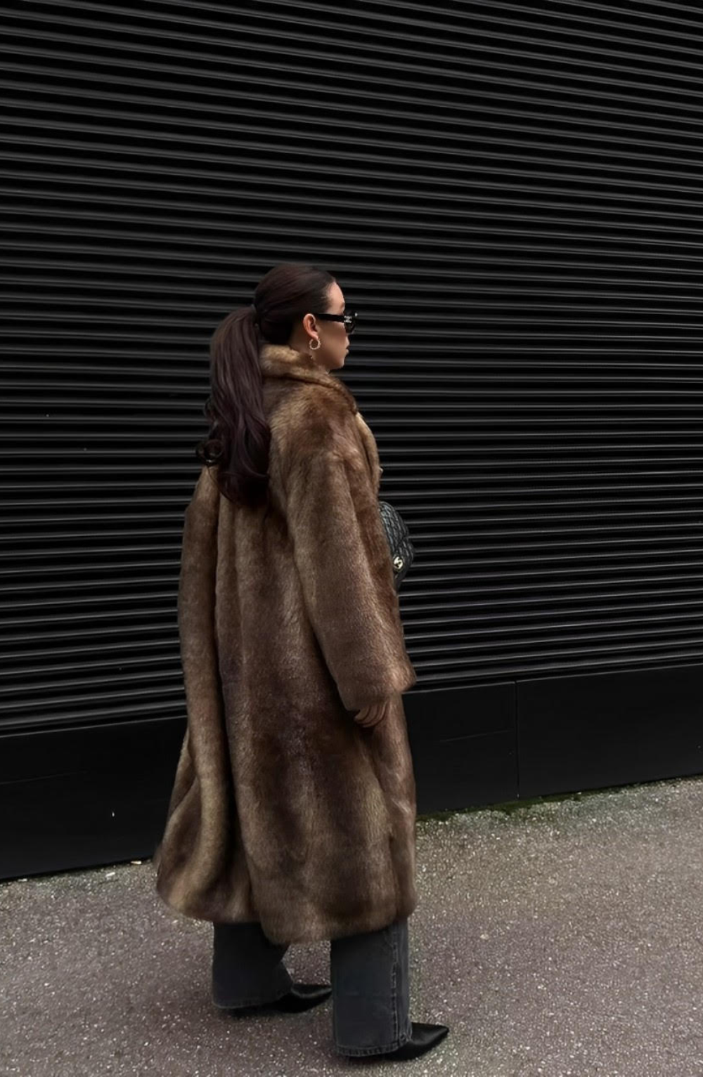 Vivienne | Fluffy Trench Coat