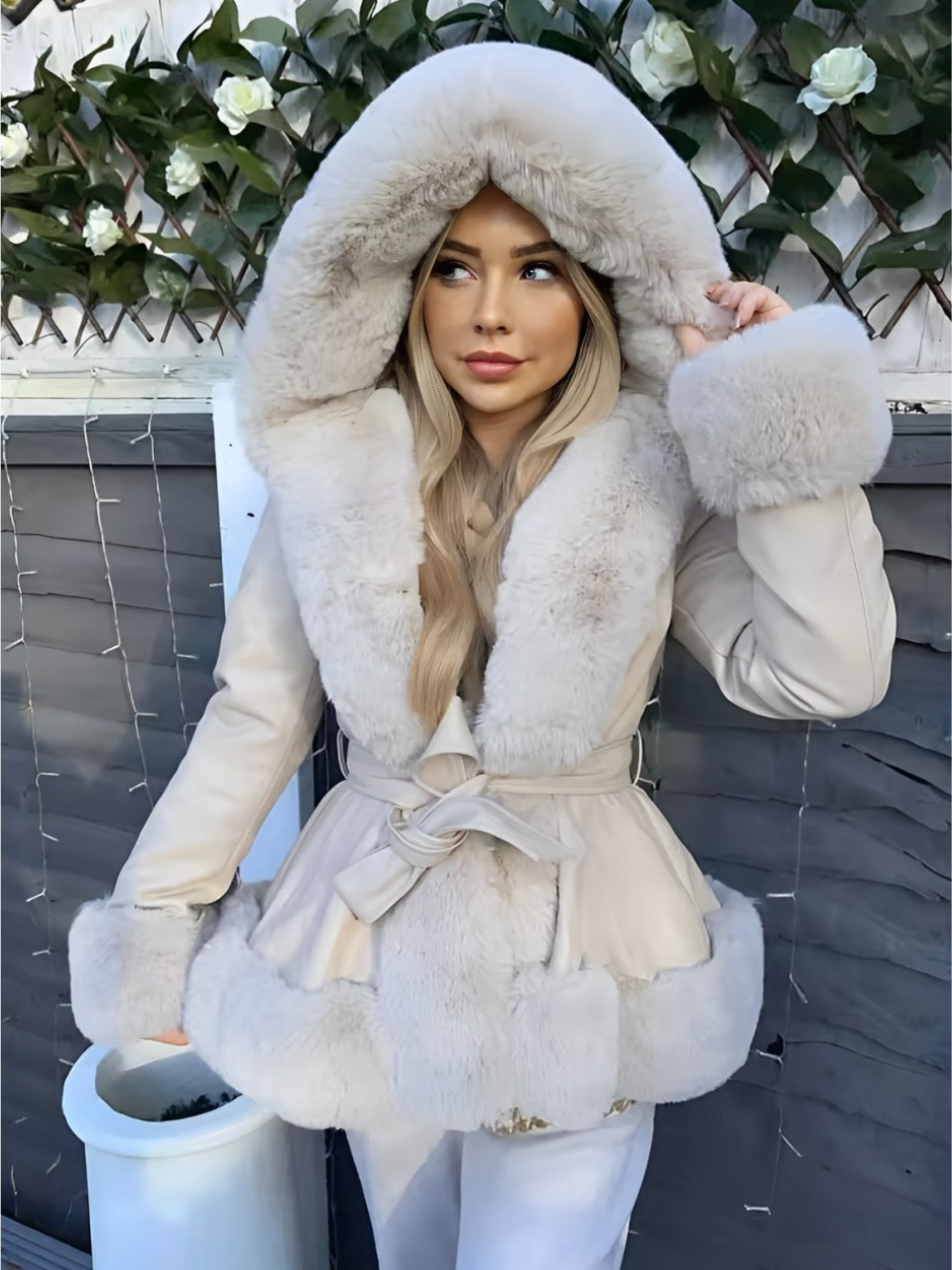 Lina | Faux Fur Winter Coat