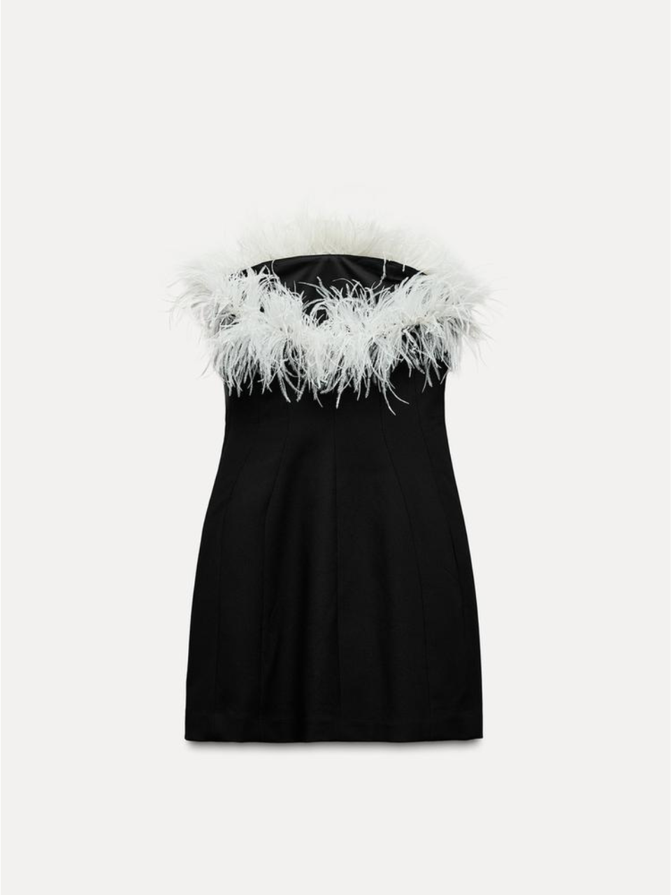 Celine | Elegant Feather Dress