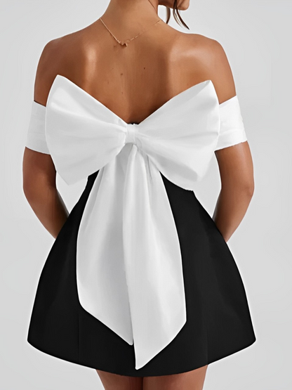 Lilly Bow | Mini Dress